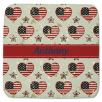 Americana Memory Foam Bath Mat - 48"x48" (Personalized)
