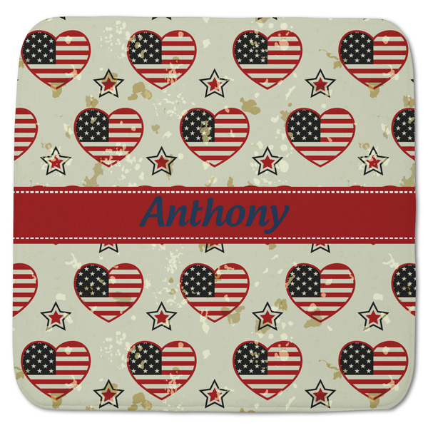 Custom Americana Memory Foam Bath Mat - 48"x48" (Personalized)