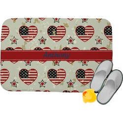 Americana Memory Foam Bath Mat - 24"x17" (Personalized)