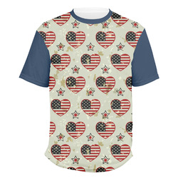 Americana Men's Crew T-Shirt (Personalized)