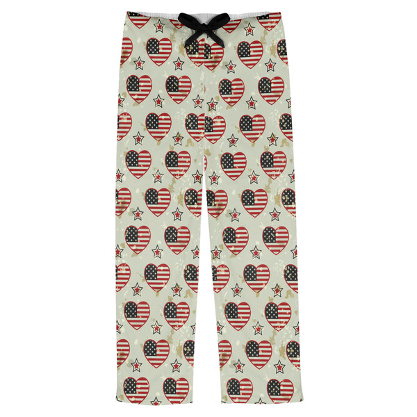 Custom Americana Mens Pajama Pants - L