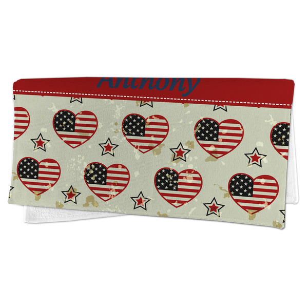 Americana Microfiber Dish Rag - FOLDED (half)