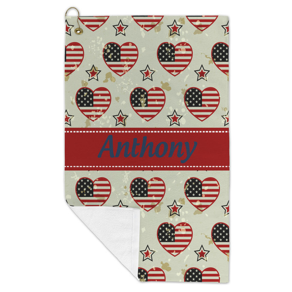 Americana Microfiber Golf Towels - FOLD