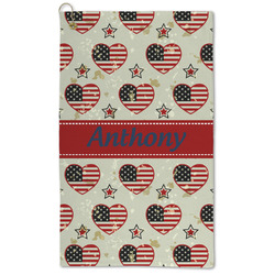 Americana Microfiber Golf Towel (Personalized)