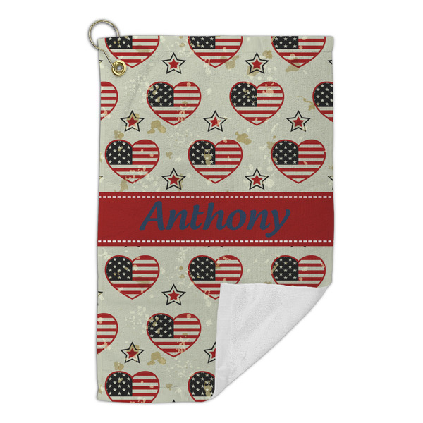Americana Microfiber Golf Towels Small - FRONT FOLDED