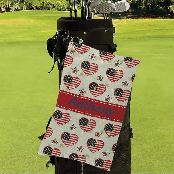 Americana Microfiber Golf Towels - Small - LIFESTYLE