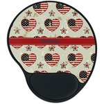 Americana Mouse Pad with Wrist Support
