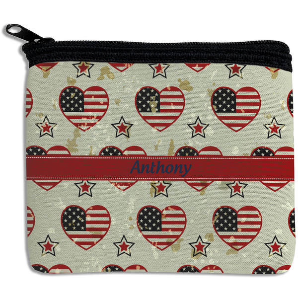 Custom Americana Rectangular Coin Purse (Personalized)