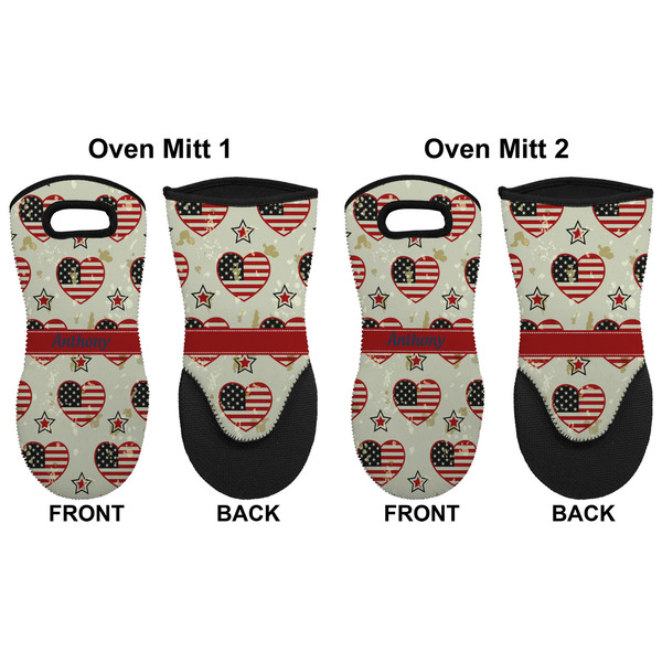Americana Neoprene Oven Mitt - Set of 2 - Approval