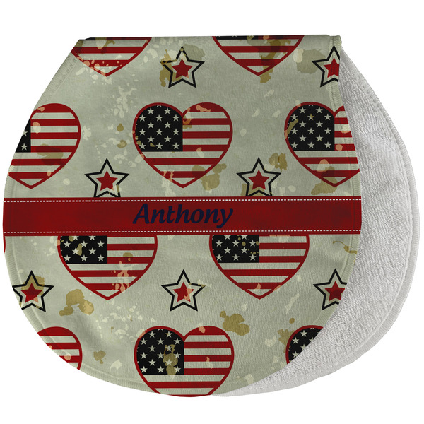Americana New Baby Burp Folded