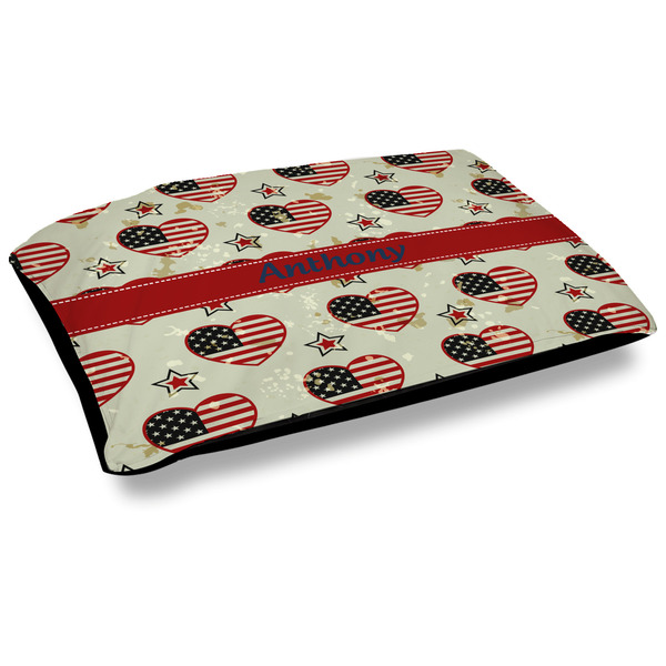 Custom Americana Outdoor Dog Bed - Large (Personalized)