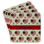 Americana Paper Coasters (Personalized)