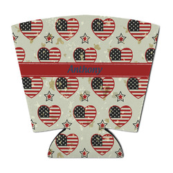 Americana Party Cup Sleeve - with Bottom (Personalized)