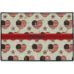 Americana Door Mat - 36"x24" (Personalized)