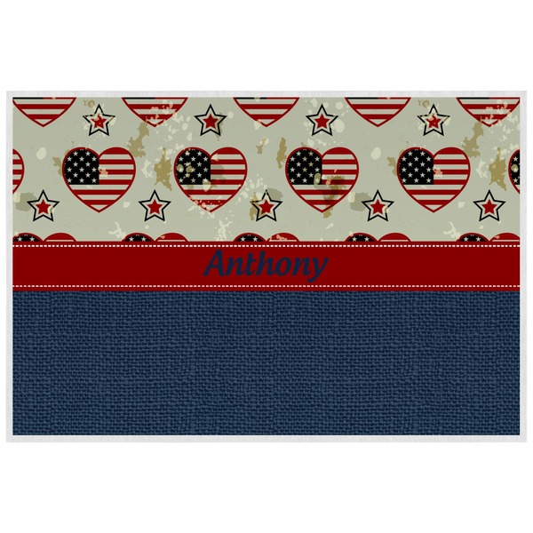 Americana Personalized Placemat (Back)