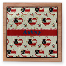 Americana Pet Urn w/ Name or Text