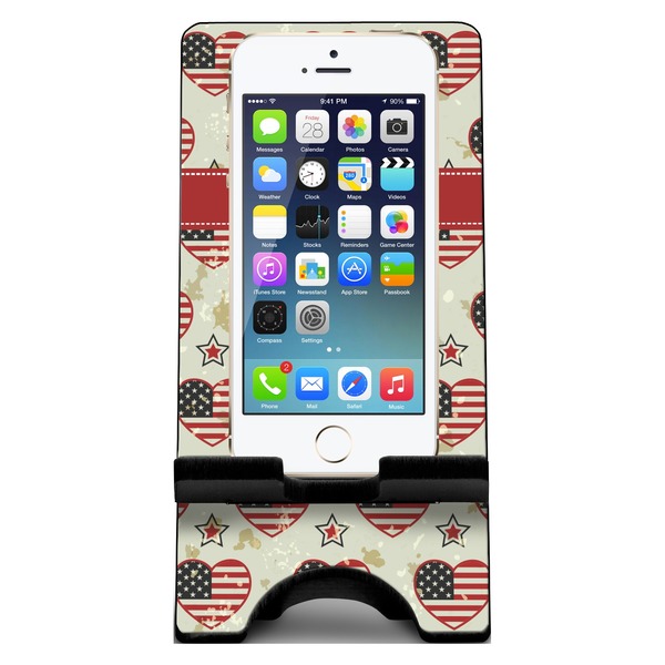 Americana Phone Stand w/ Phone