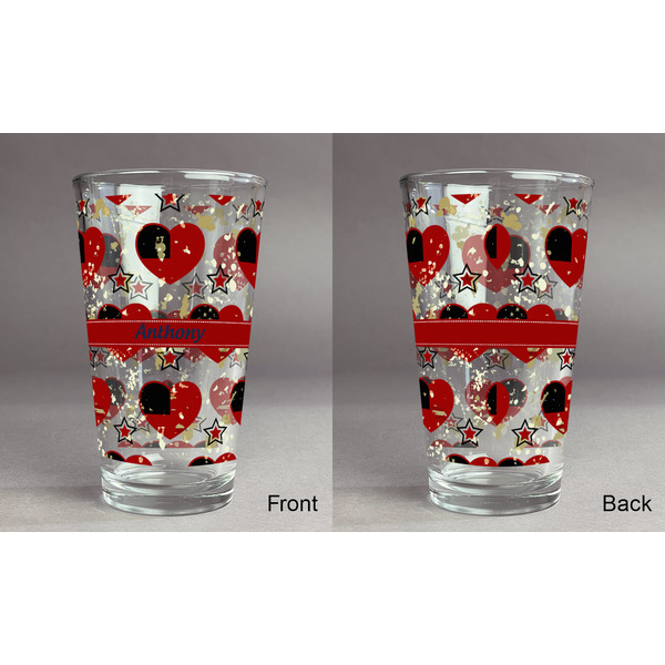 Americana Pint Glass - Full Fill w Transparency - Approval