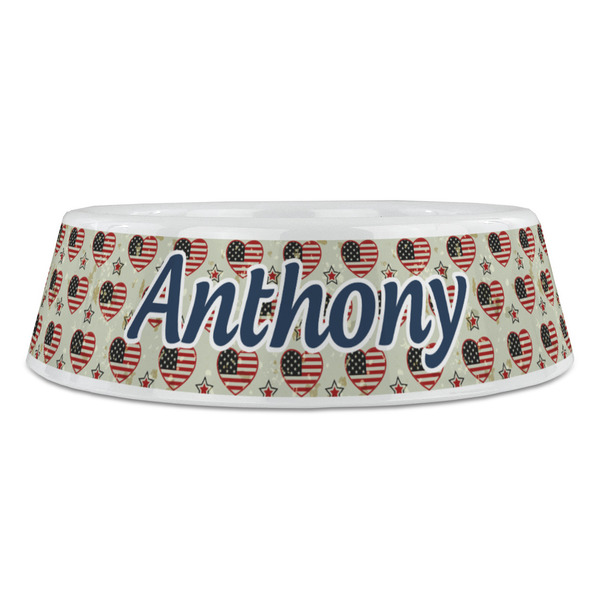 Americana Plastic Pet Bowls - Large - FRONT