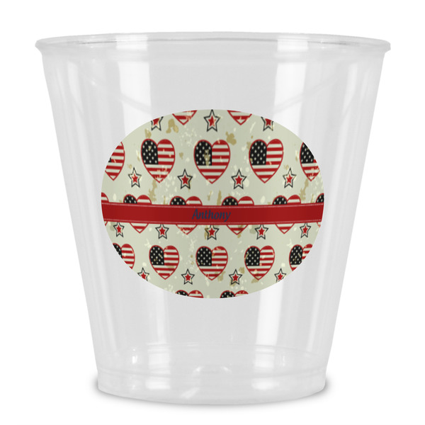 Custom Americana Plastic Shot Glass (Personalized)