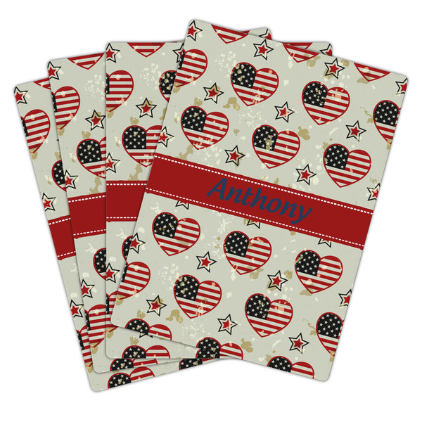 Americana Playing Cards - Hand Back View