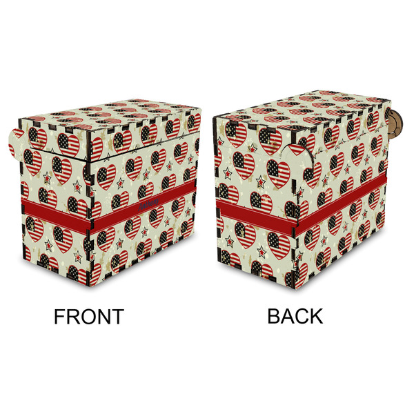 Americana Recipe Box - Full Color - Approval