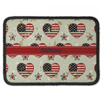 Americana Iron On Rectangle Patch w/ Name or Text