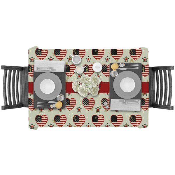 Americana Rectangular Tablecloths - LIFESTYLE
