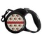 Americana Retractable Dog Leash - Large (Personalized)