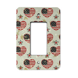Americana Rocker Style Light Switch Cover (Personalized)