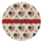 Americana Round Decal - Small (Personalized)