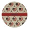 Americana Round Linen Placemat (Personalized)