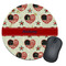 Americana Round Mouse Pad