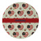 Americana Round Paper Coaster - Approval