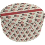 Americana Round Pouf Ottoman (Personalized)