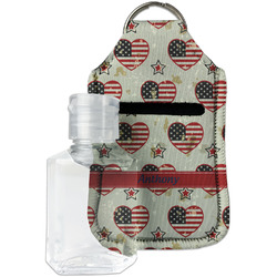 Americana Hand Sanitizer & Keychain Holder (Personalized)
