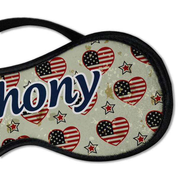 Americana Sleeping Eye Mask - DETAIL Large
