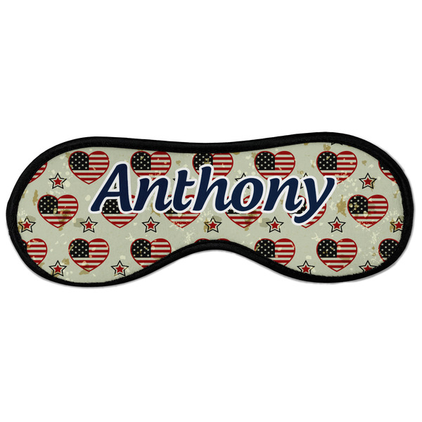 Custom Americana Sleeping Eye Masks - Large (Personalized)