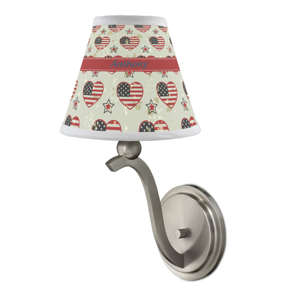 Americana Small Chandelier Lamp - LIFESTYLE (on wall lamp)