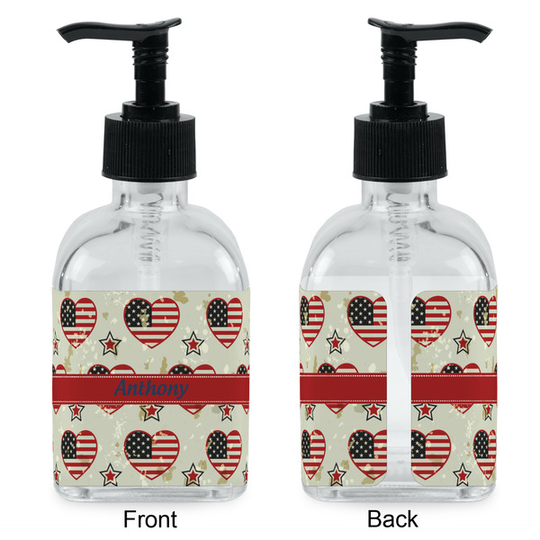 Americana Glass Soap/Lotion Dispenser - Approval