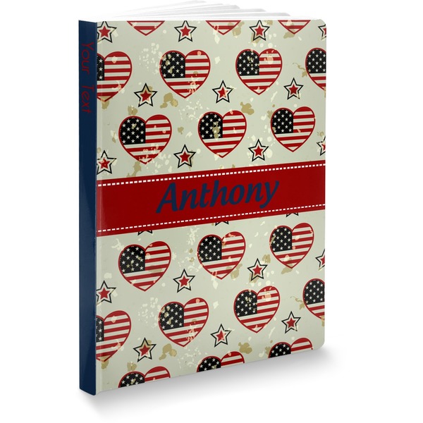 Custom Americana Softbound Notebook - 5.75" x 8" (Personalized)
