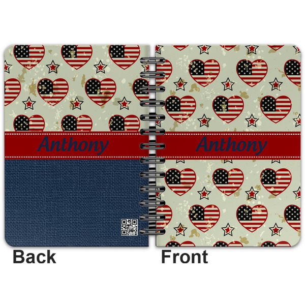 Americana Spiral Journal 5 x 7 - Apvl