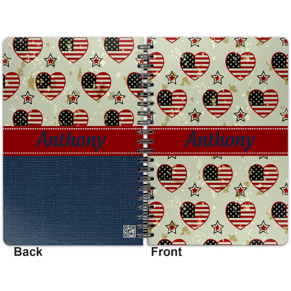 Americana Spiral Journal 7 x 10 - Apvl