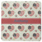 Americana Square Rubber Backed Coaster (Personalized)