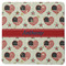 Americana Square Rubber Backed Coaster (Personalized)