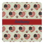 Americana Square Decal - Small (Personalized)