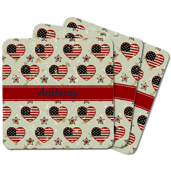 Americana Square Fridge Magnet - MAIN