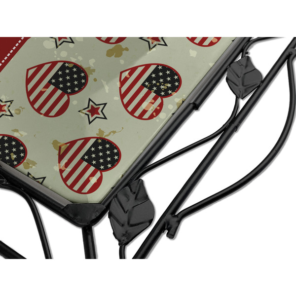 Americana Square Trivet - Detail