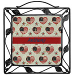 Americana Square Trivet (Personalized)