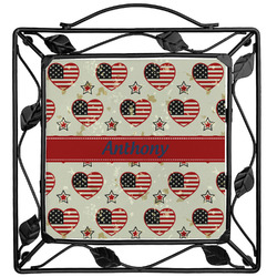 Americana Square Trivet (Personalized)